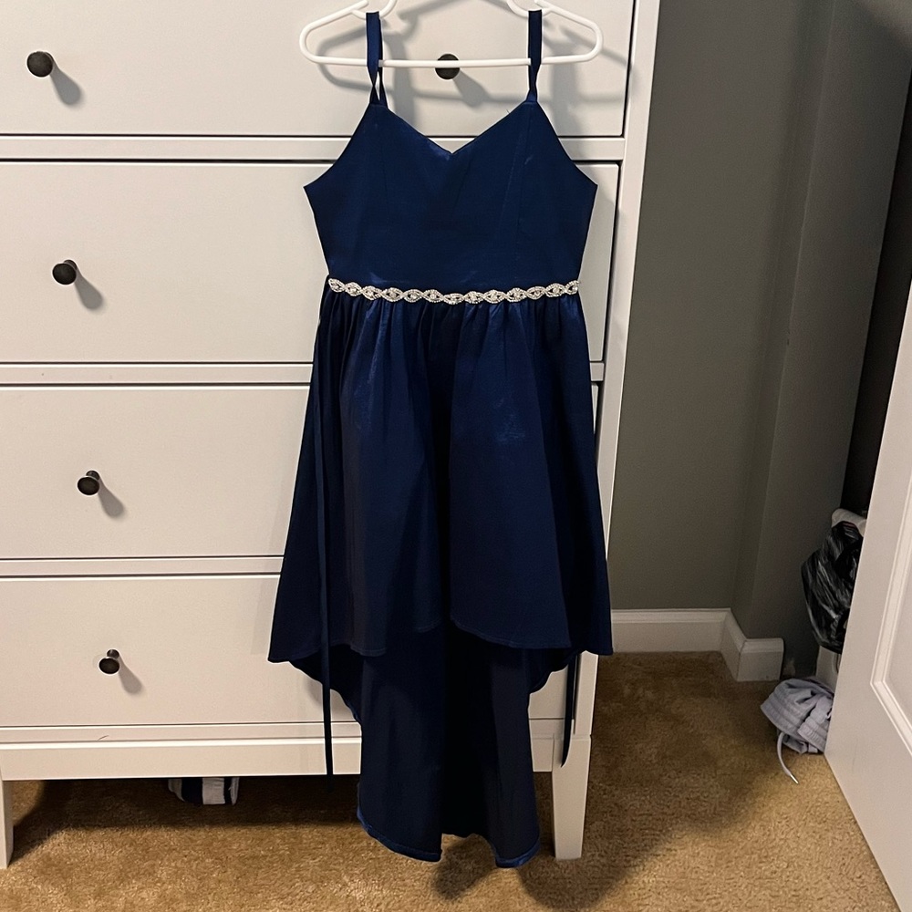 Blue Holiday Dress